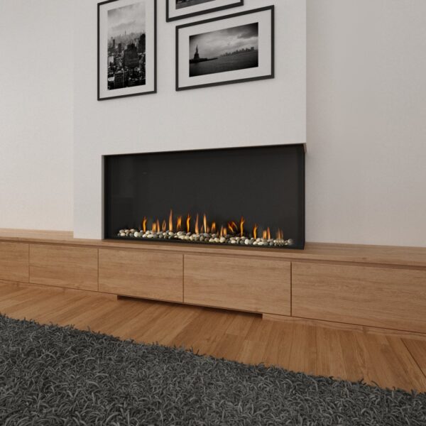 Ortal - Corner 51H (LS/RS) - Ortal Gas Fireplace