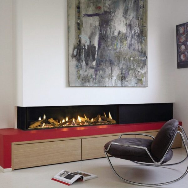 Ortal - Corner 68 (LS/RS) - Ortal Gas Fireplace