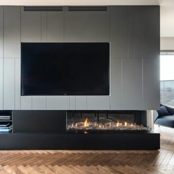 Ortal - Corner (LS/RS) 150 - Ortal Gas Fireplace