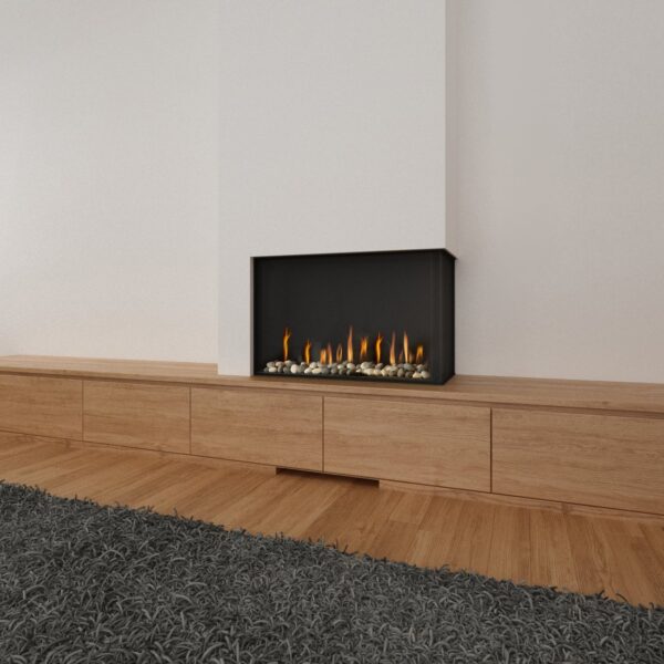 Ortal - Corner (LS/RS) 75 - Ortal Gas Fireplace