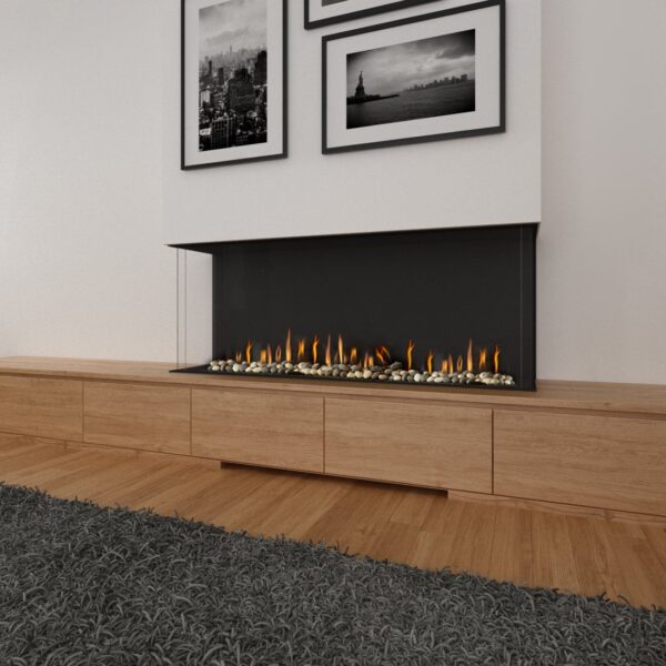 Ortal - Three Sided 150H - Ortal Gas Fireplace