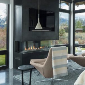 Ortal - Three Sided 51 - Ortal Gas Fireplace