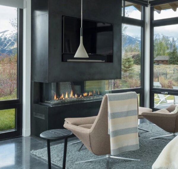 Ortal - Three Sided 51 - Ortal Gas Fireplace