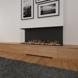 Ortal - Three Sided 60H - Ortal Gas Fireplace