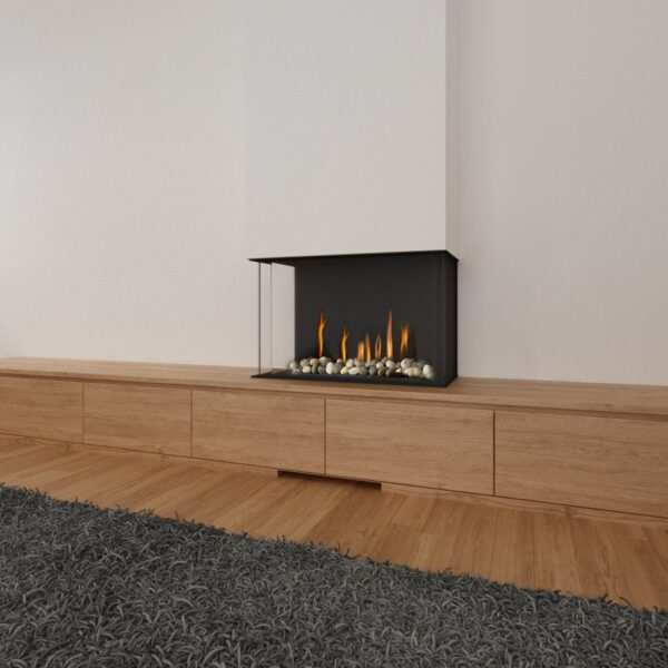 Ortal - Three Sided 75 - Ortal Gas Fireplace