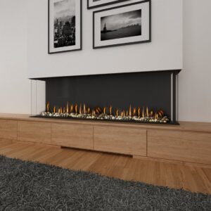 Ortal - Three Sided 77H - Ortal Gas Fireplace