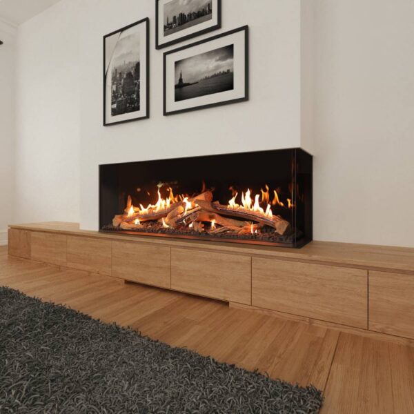 Ortal - Wilderness Corner (LS/RS) 68H - Ortal Gas Fireplace