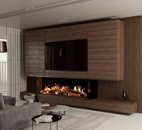 Ortal - Wilderness Three Sided 68H - Ortal Gas Fireplace