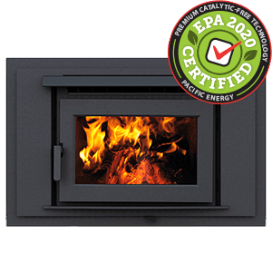 Pacific Energy FP25 LE Zero-Clearance Fireplace - Fireplaces