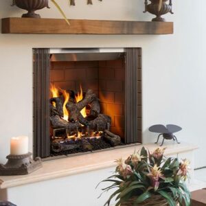 Castlewood Outdoor Wood Fireplace