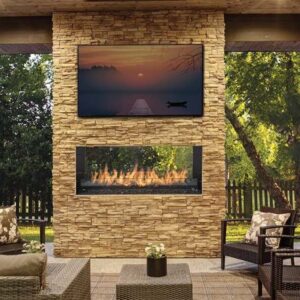 6424 Outdoor Linear Gas Fireplace