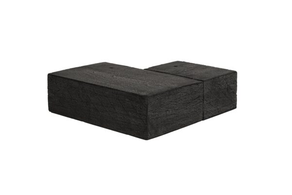 Lexington Flat Sawn Corner Mantel Eclipse